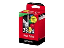 Lexmark Combo Pack #23 + #24 - Print cartridge - 1 x black, colour (cyan, magenta, yellow) - LRP - akcom.net