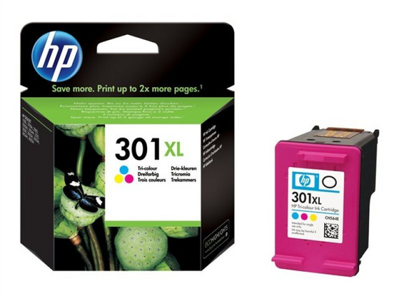 HP 301XL Tri colour ink cartridge - akcom.net