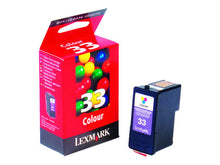 Lexmark Cartridge No. 33 - Print cartridge - 1 x colour (cyan, magenta, yellow) - 190 pages - akcom.net