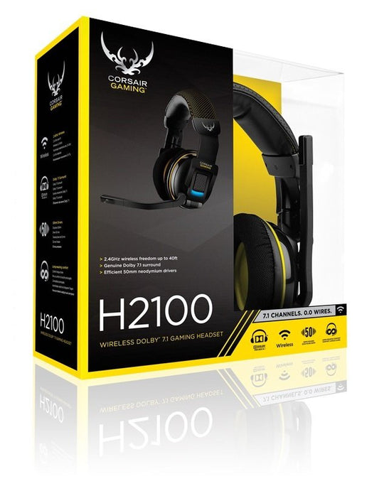 Corsair Gaming CGH2100 USB Wireless Dolby 7.1 Headset - akcom.net