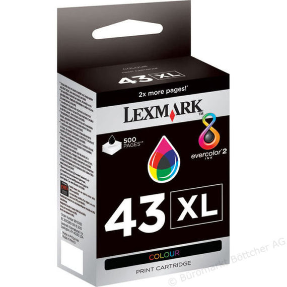Lexmark Cartridge No. 43 Colour Ink Cartridge - akcom.net